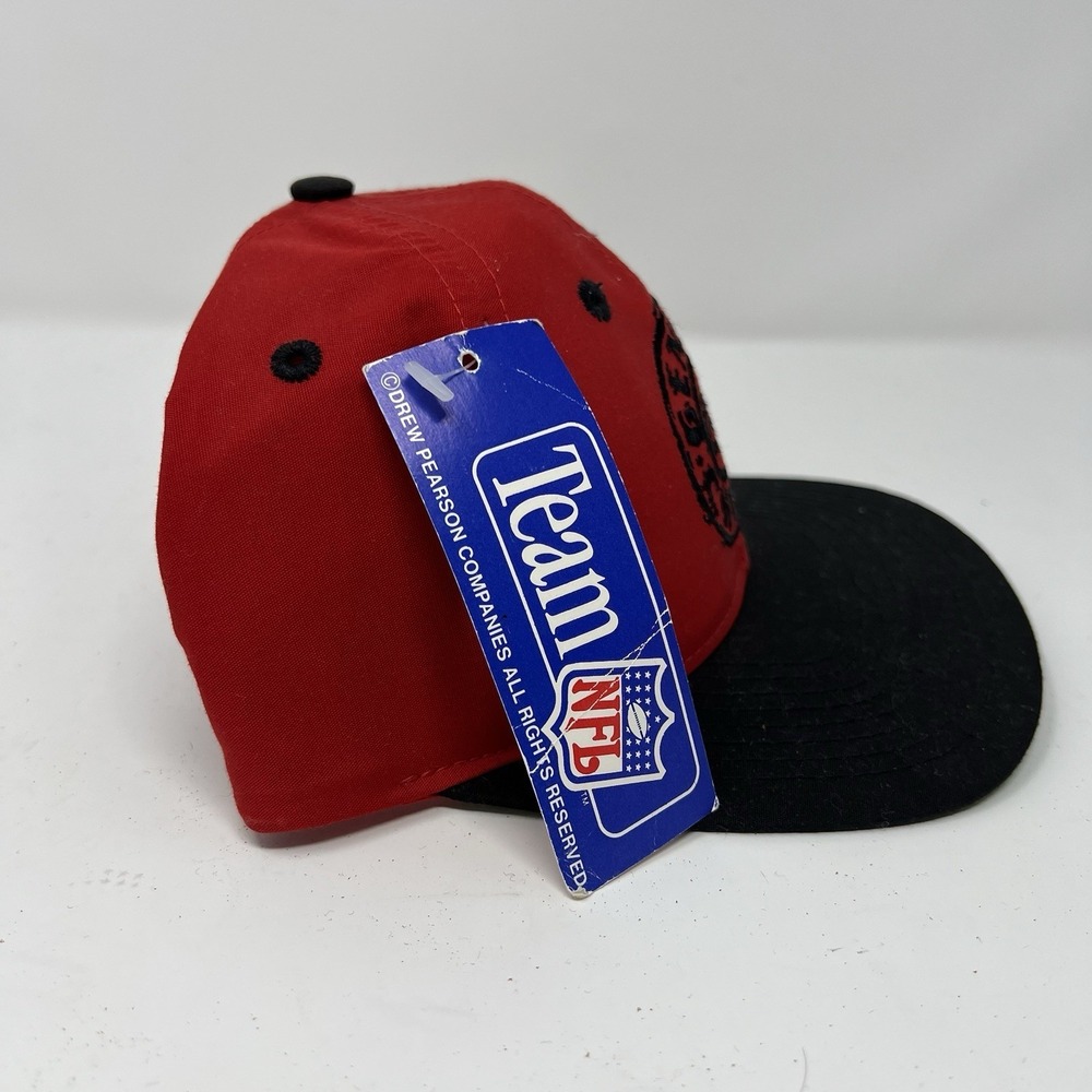 Vintage Kansas City Chiefs Competitor NFL Snapback Hat Football Mahomes 90s NWT - Picture 3 of 12